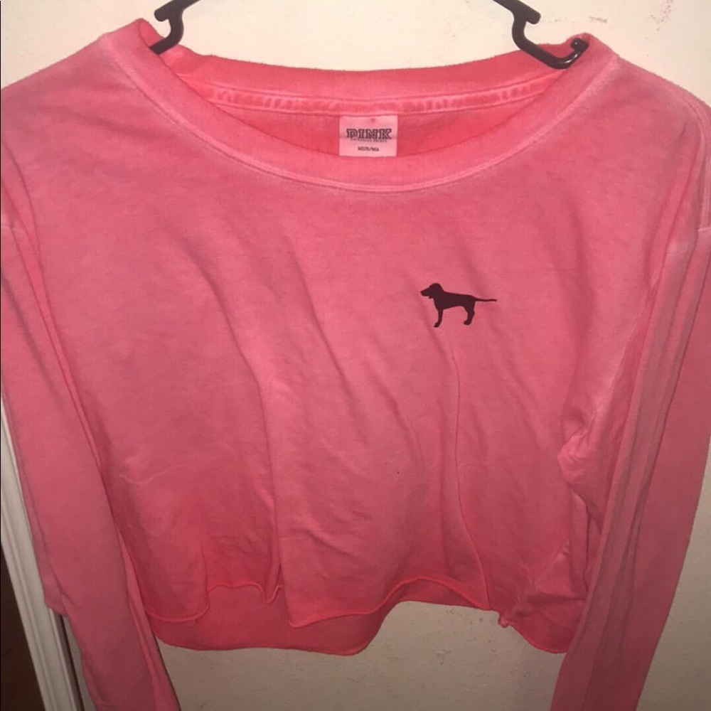 Vs pink longsleeve cropp